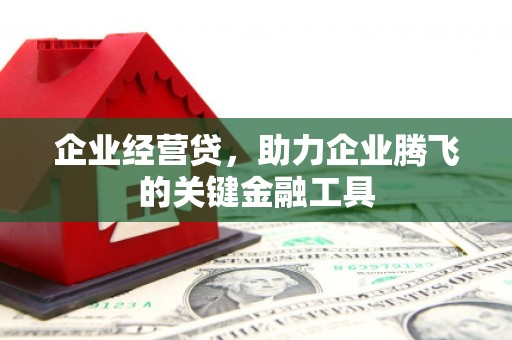 安居企业经营贷，助力企业腾飞的关键金融工具
