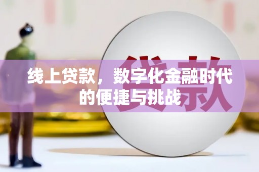 安居线上贷款，数字化金融时代的便捷与挑战