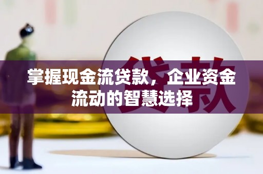 安居掌握现金流贷款，企业资金流动的智慧选择