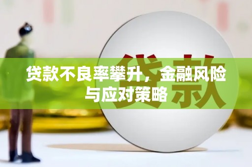 安居贷款不良率攀升，金融风险与应对策略