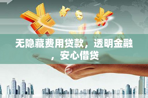 安居无隐藏费用贷款，透明金融，安心借贷