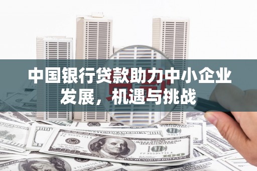 安居中国银行贷款助力中小企业发展，机遇与挑战