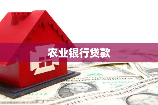 安居农业银行贷款
