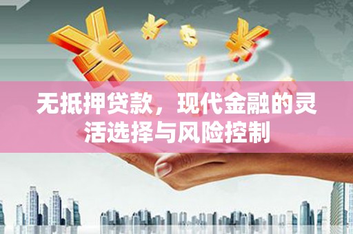 安居无抵押贷款，现代金融的灵活选择与风险控制