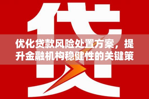 安居优化贷款风险处置方案，提升金融机构稳健性的关键策略