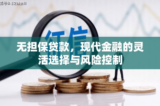安居无担保贷款，现代金融的灵活选择与风险控制