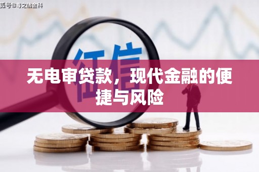 安居无电审贷款，现代金融的便捷与风险