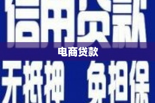 安居电商贷款