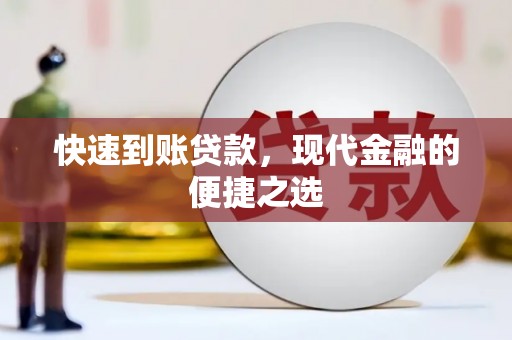 安居快速到账贷款，现代金融的便捷之选