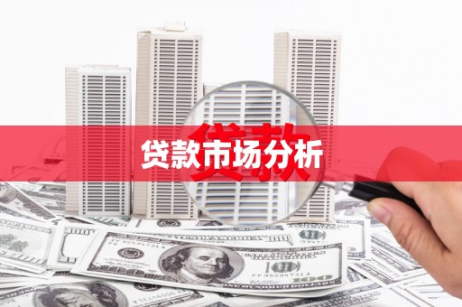 安居贷款市场分析