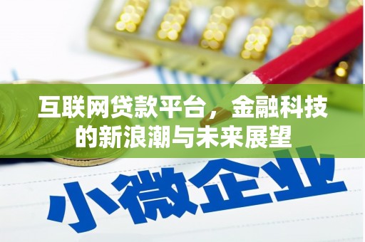安居互联网贷款平台，金融科技的新浪潮与未来展望