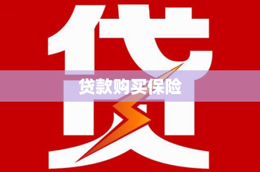安居贷款购买保险