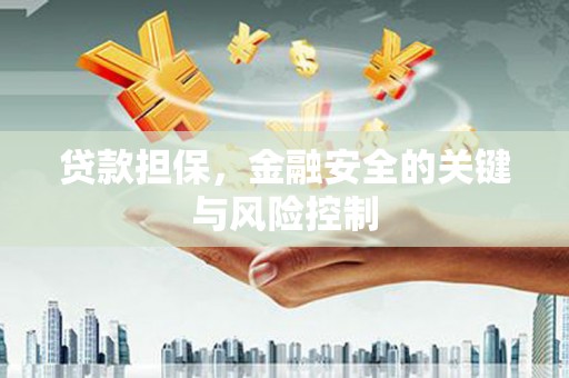 安居贷款担保，金融安全的关键与风险控制