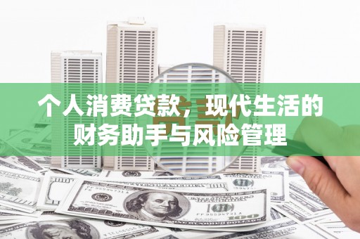 安居个人消费贷款，现代生活的财务助手与风险管理