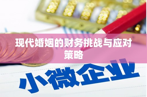 安居现代婚姻的财务挑战与应对策略